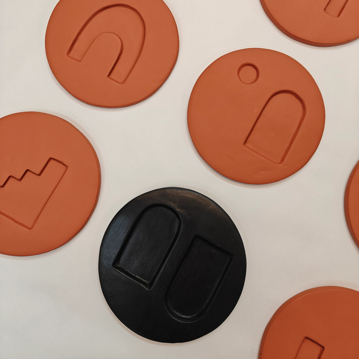Plates of Earth I | Terracotta Wall Decor