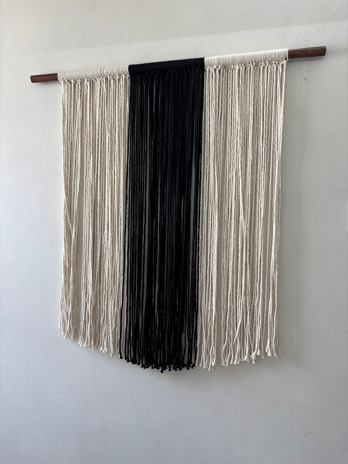 Gravity in Threads I Macrame Wall Art