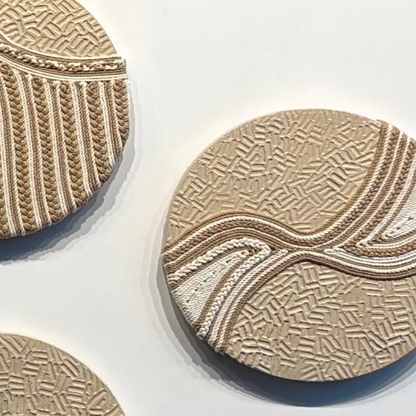 Threadscape Set Of 4 Modern Wall Art