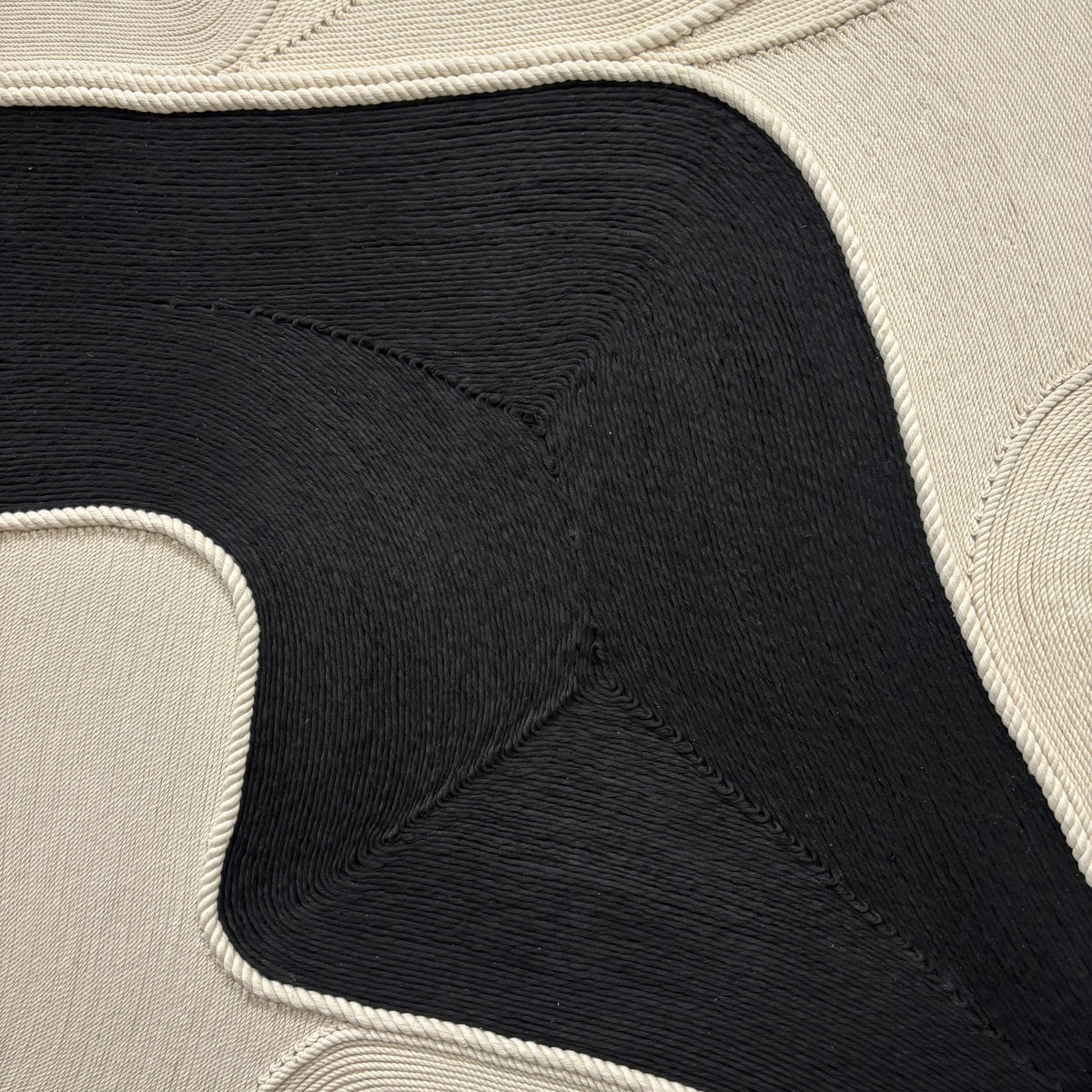 Threaded Currents | Acrylic Wool Art