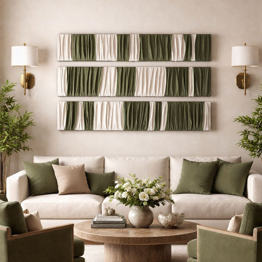 Quiet Moss Modern Abstract Nature Wall Decor