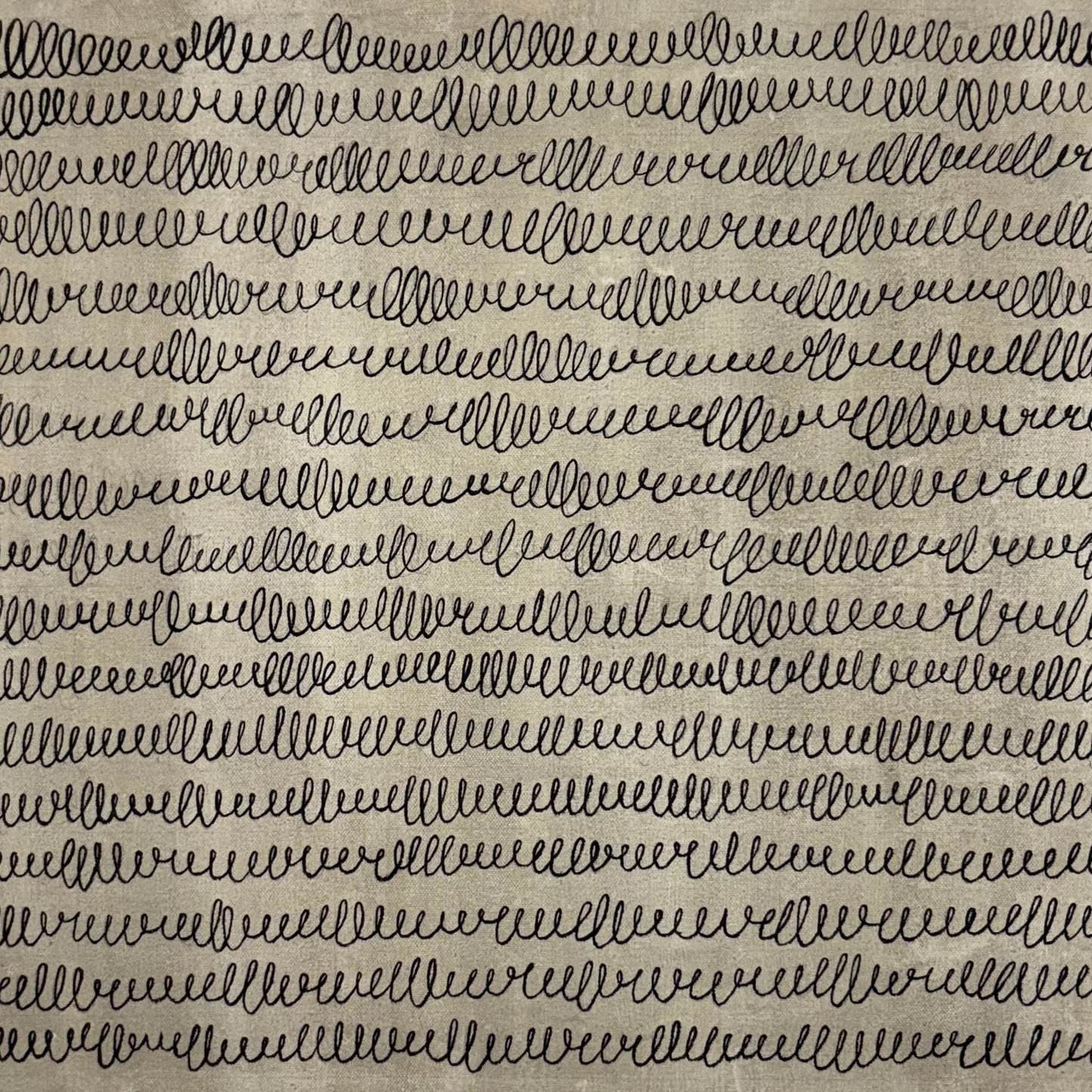 Scribbled Thoughts Expressive Abstract Wall Artwork