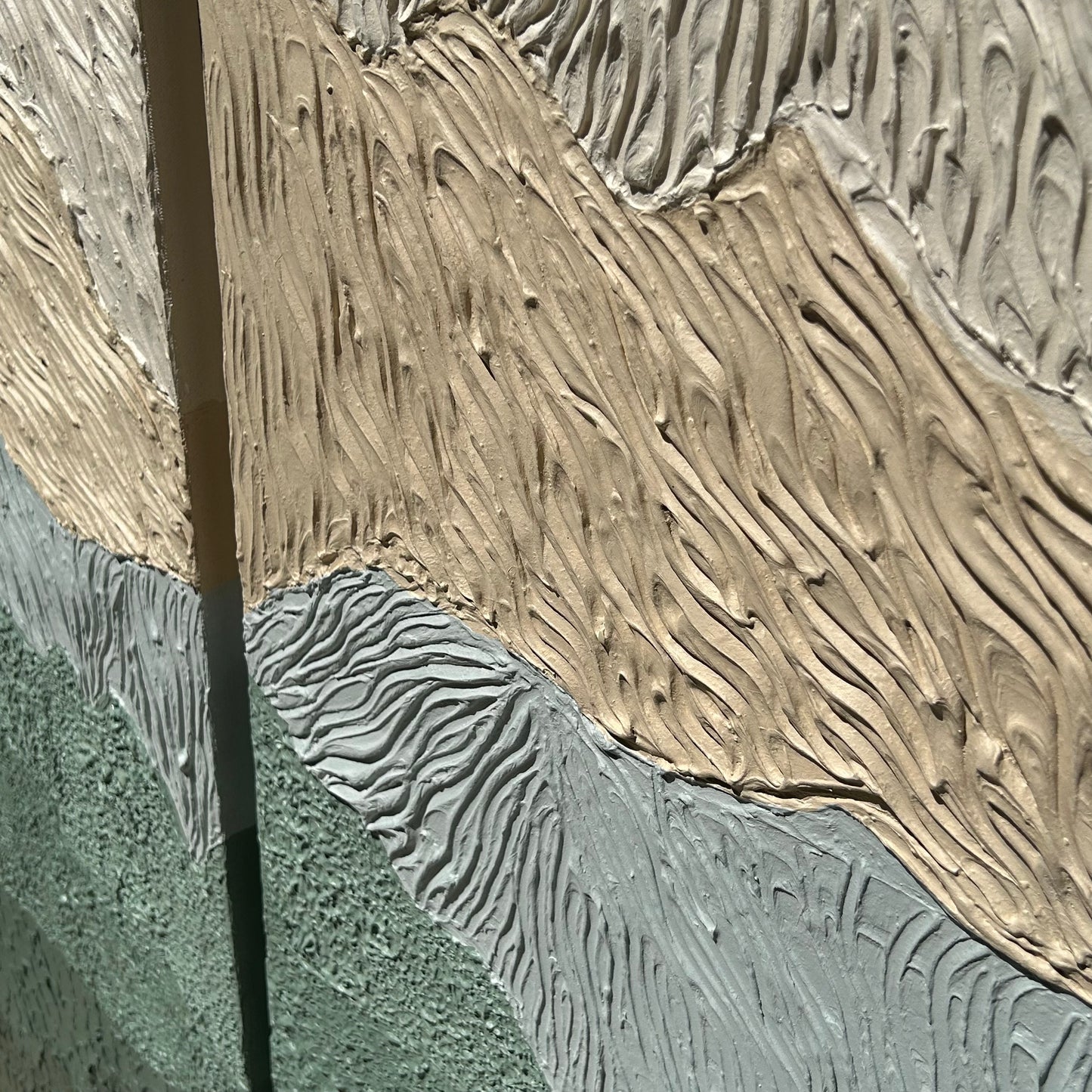 Layered Landscape III Abstract Wall Art