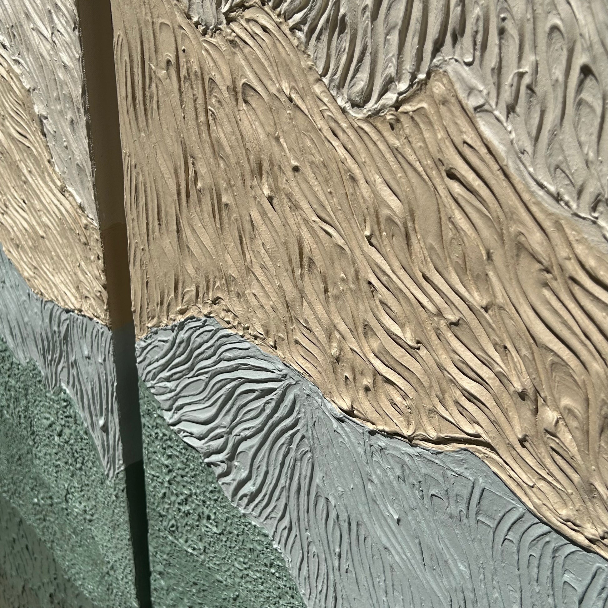 Layered Landscape III Abstract Wall Art