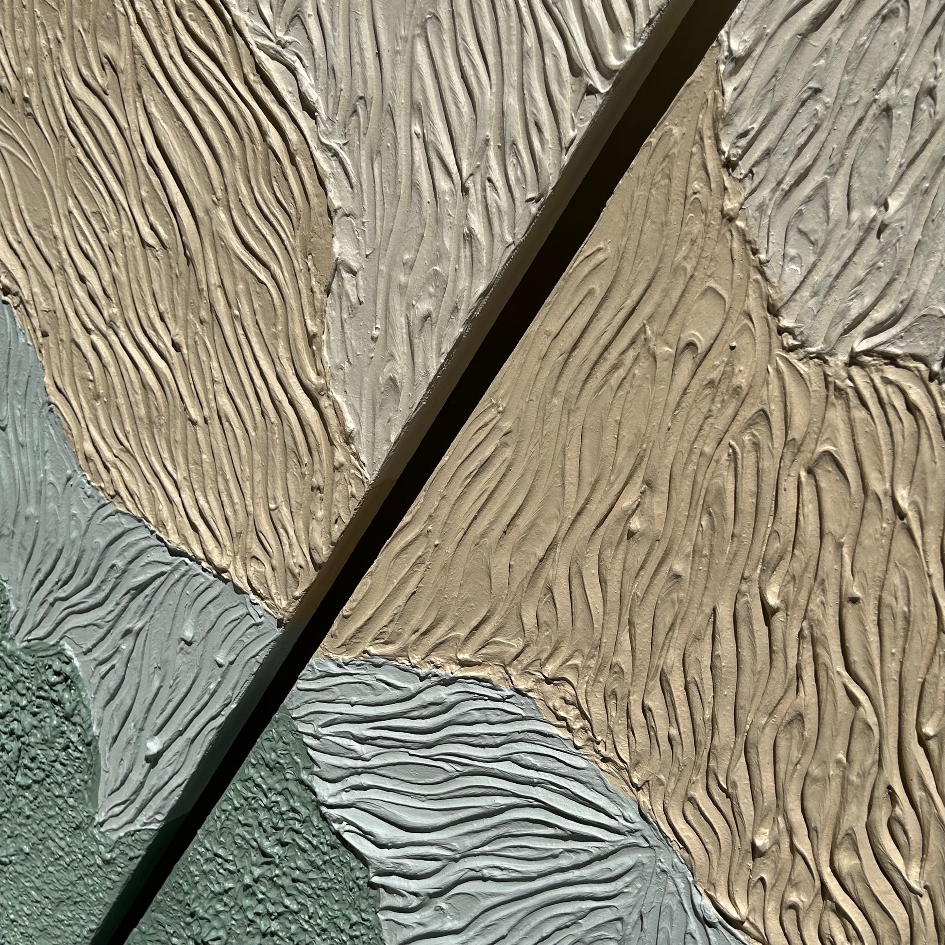 Layered Landscape III Abstract Wall Art