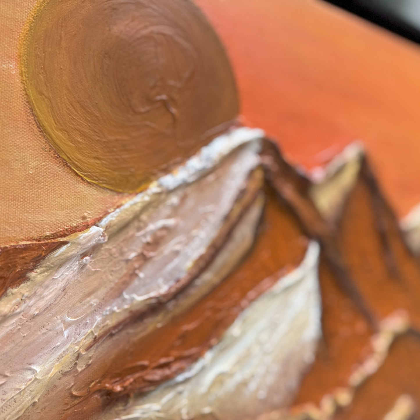 Textures of Dawn Unique Wall Art