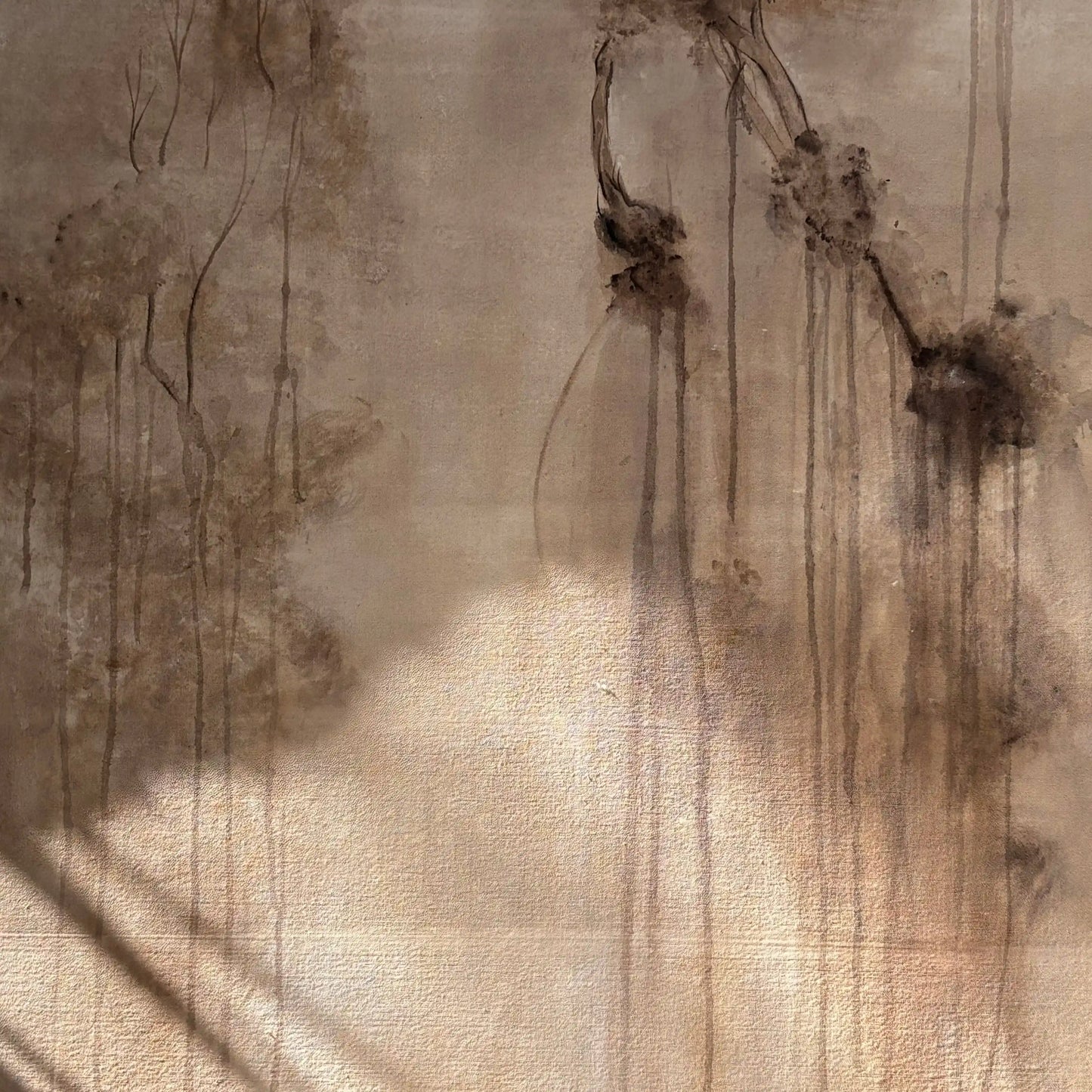 Fading Ground Artwork Handcrafted Acrylic Canvas Painting