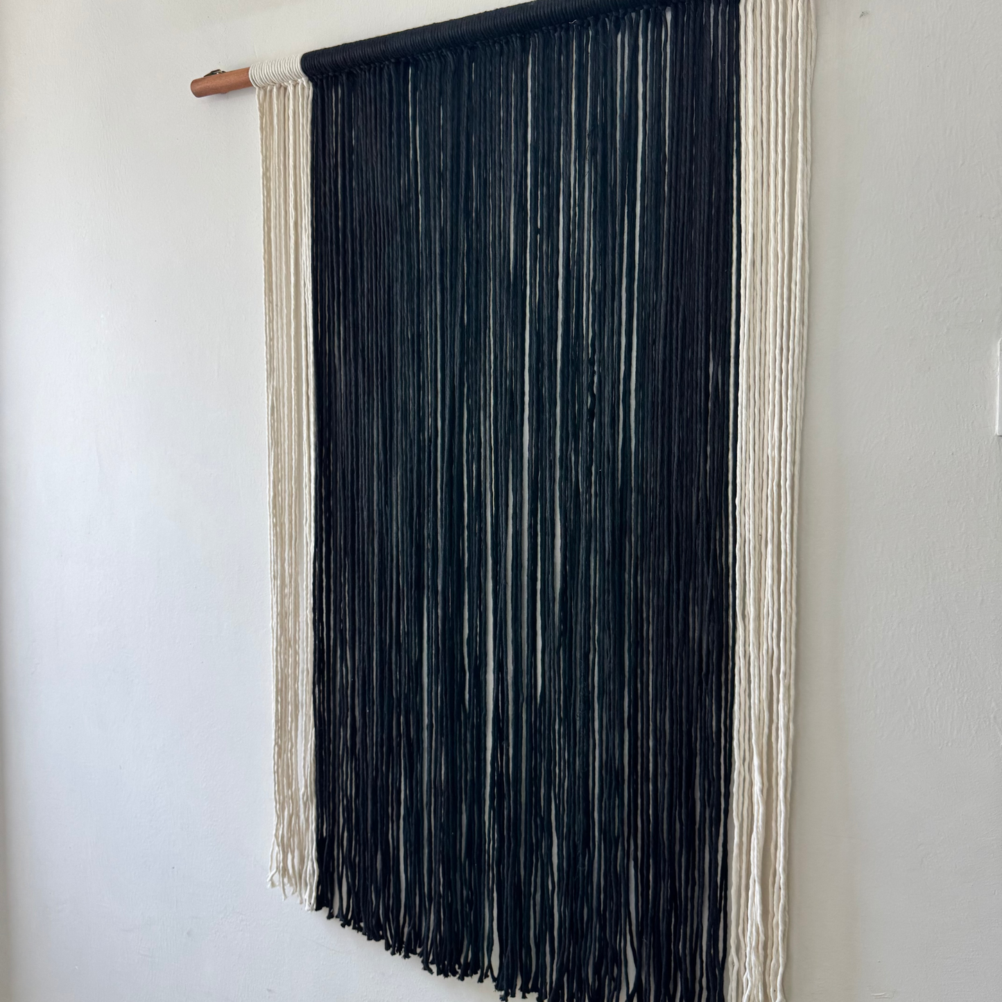 Gravity in Threads I Macrame Wall Art