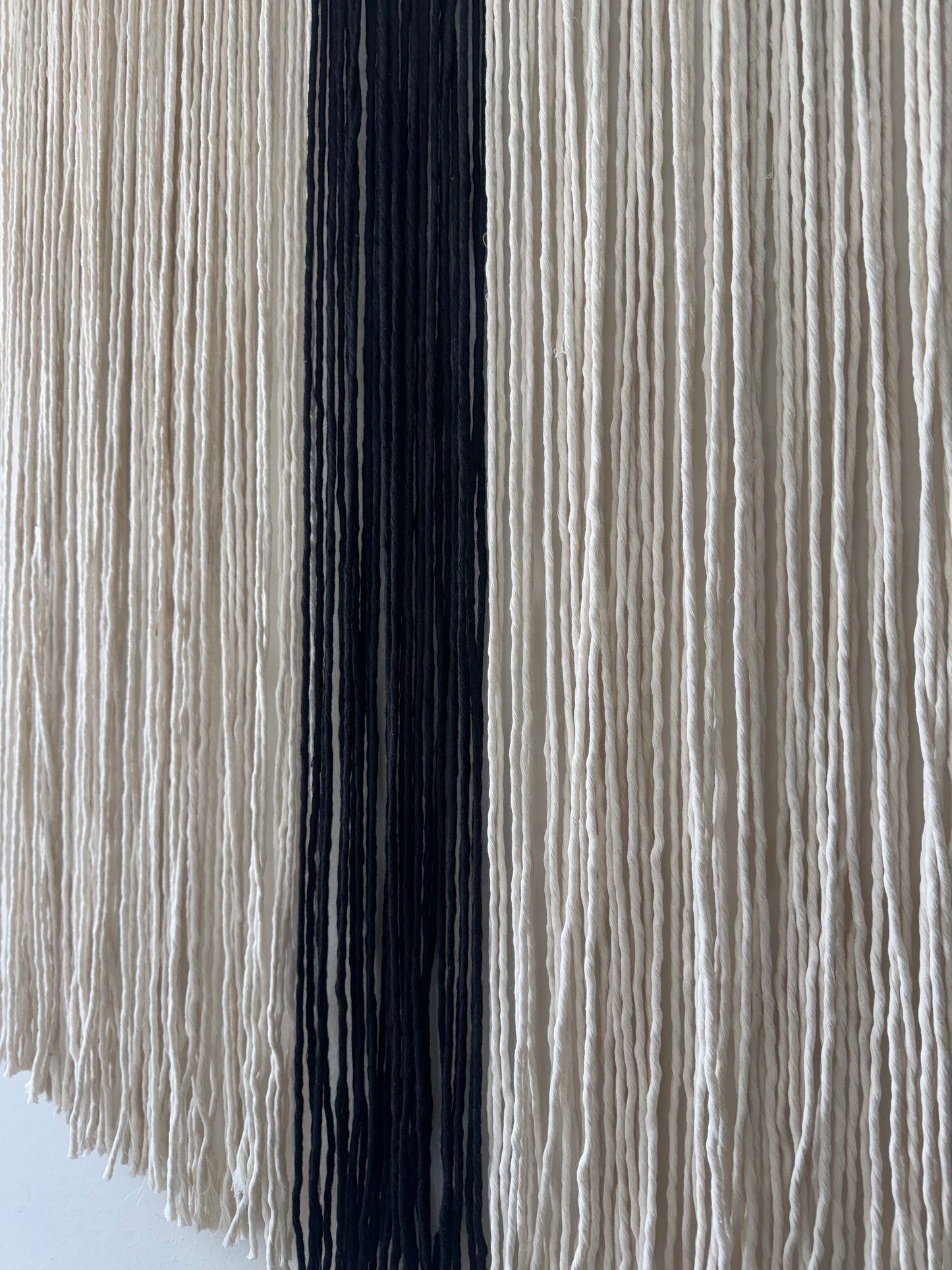 Gravity in Threads I Macrame Wall Art
