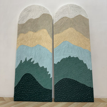Layered Landscape IV Abstract Wall Art