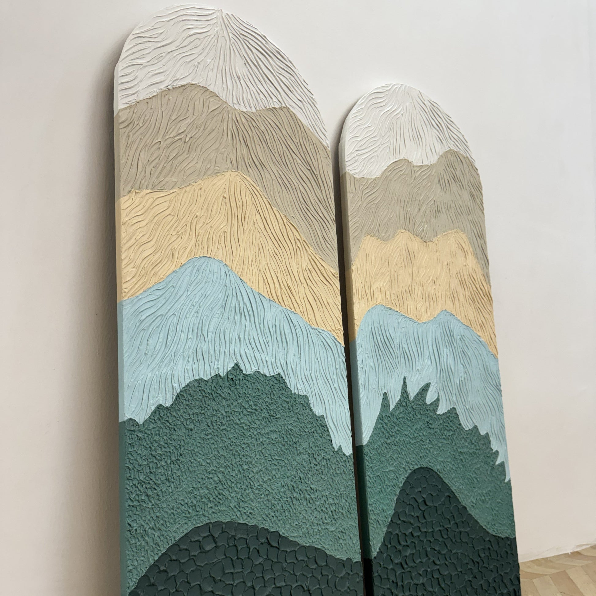 Layered Landscape IV Abstract Wall Art