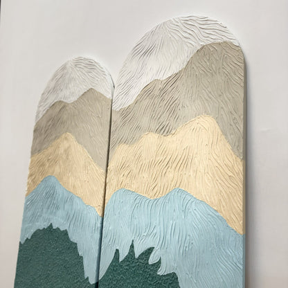 Layered Landscape IV Abstract Wall Art
