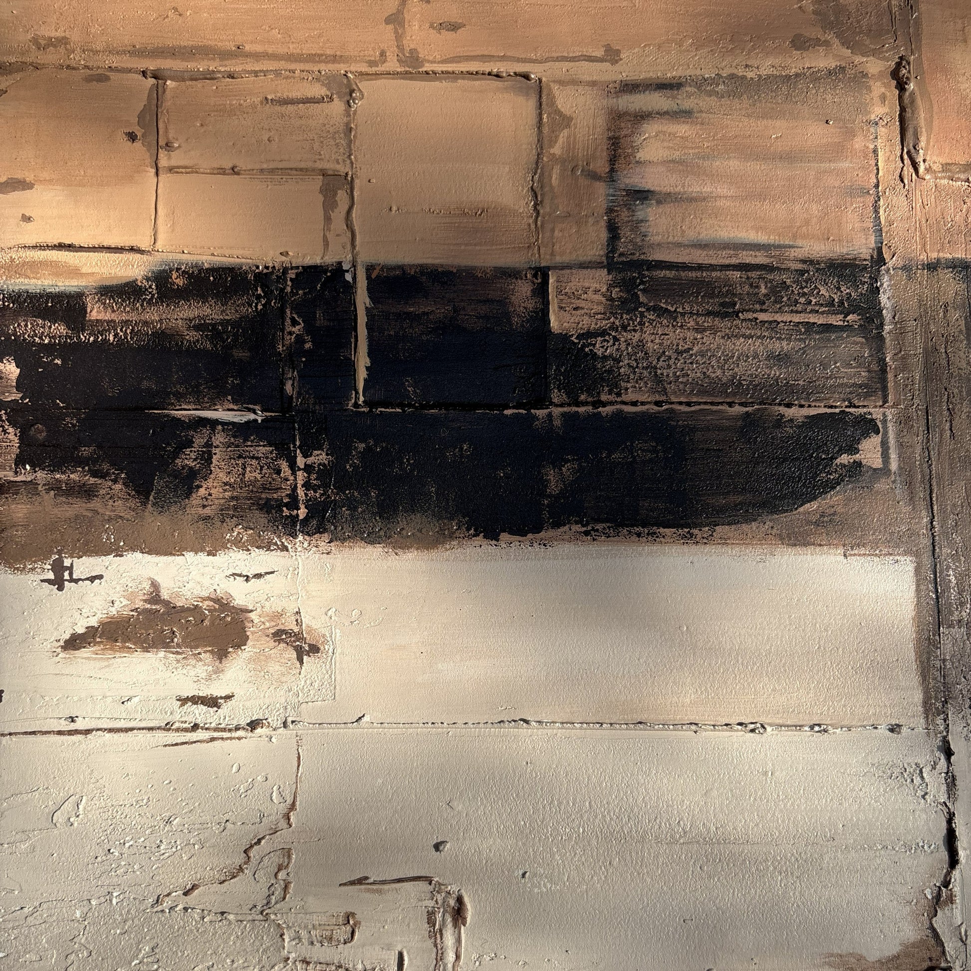 Rusted Landscape II Canvas Modern Textured Wall Art