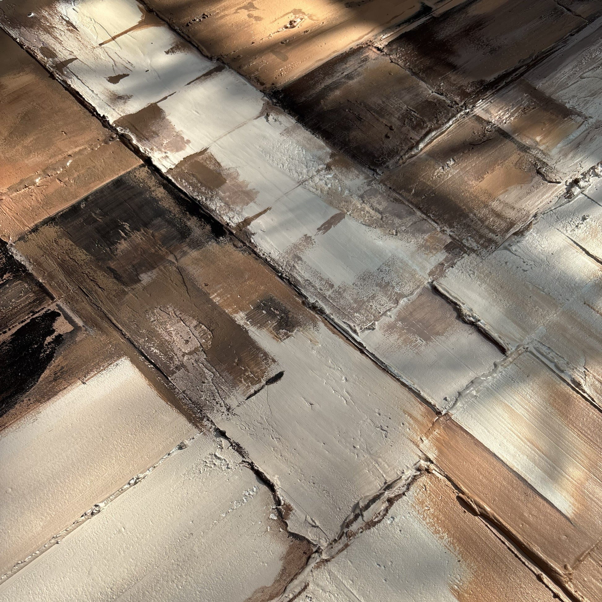 Rusted Landscape II Canvas Modern Textured Wall Art