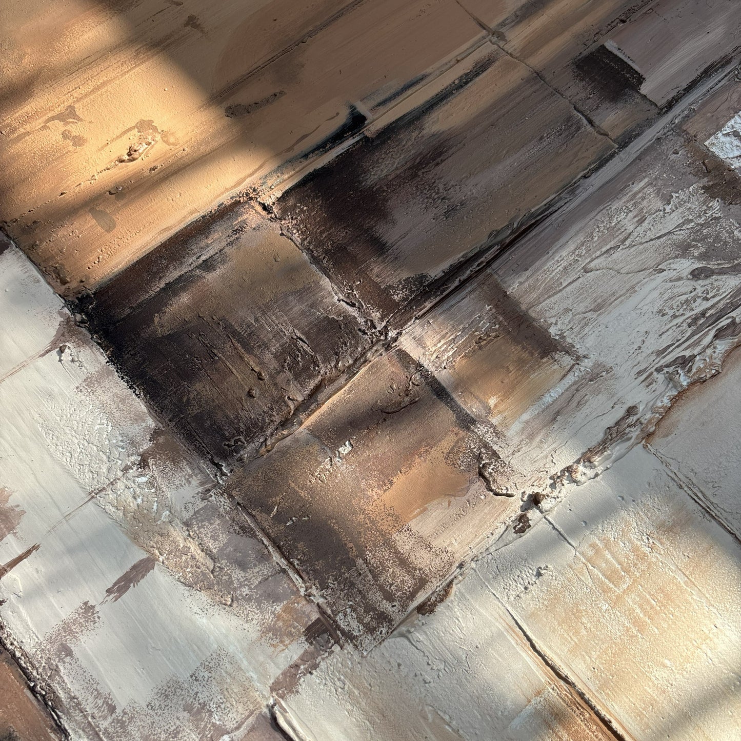 Rusted Landscape II Canvas Modern Textured Wall Art