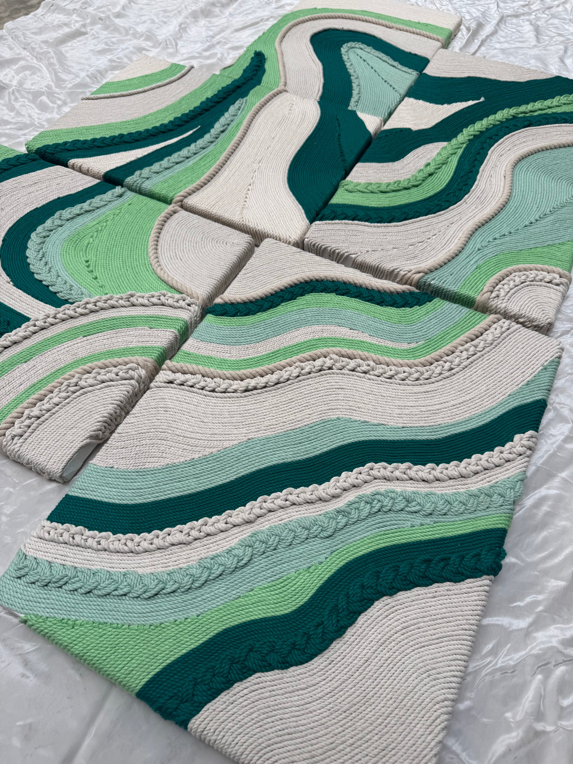 Woven Landscape Wall Art Decor