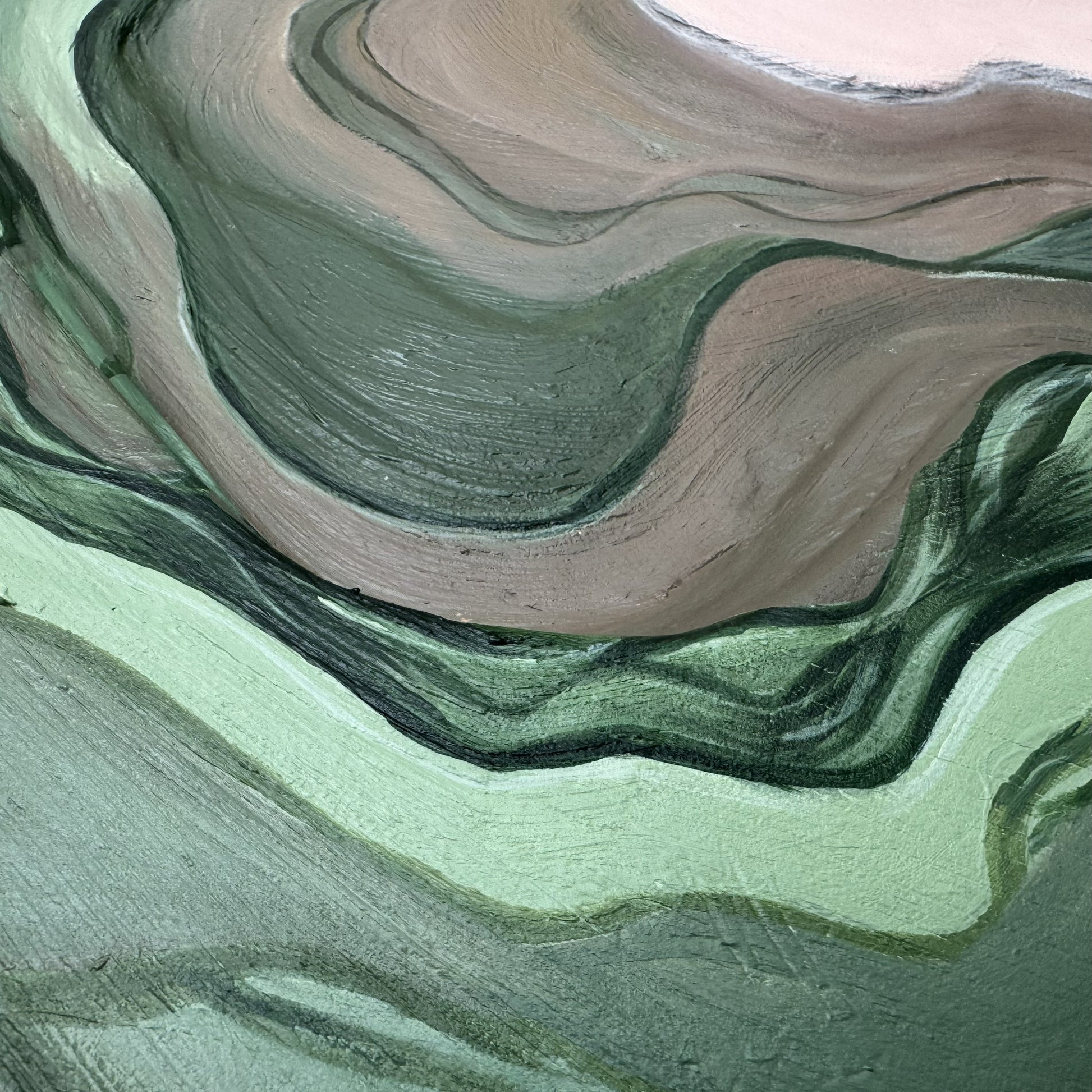 Whispers of the Valley Modern Artwork 