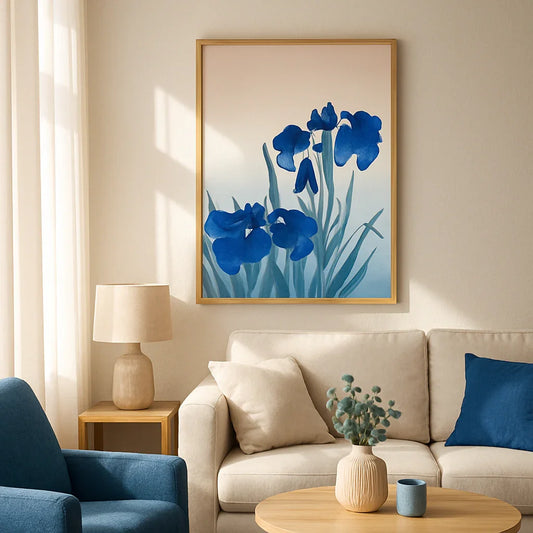 Iris flowers (1925 - 1936) Botanical Digital Art