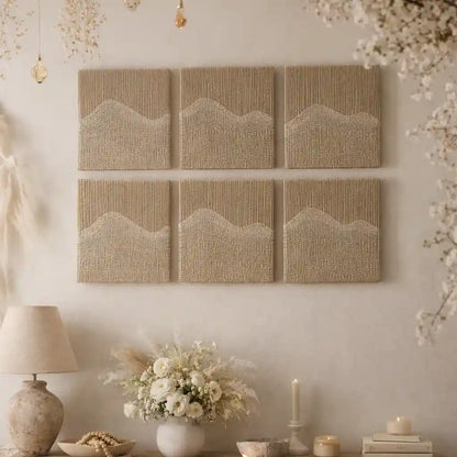 Threaded Waves | String Art for Modern Interior Decor
