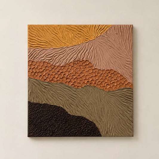 Layered Landscape I | Textured Art
