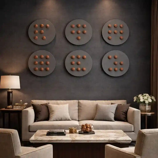 Textured Loops III Modern Art for Interior Design