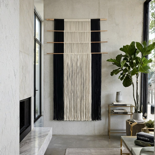 Gravity in Threads Macrame Wall Art II