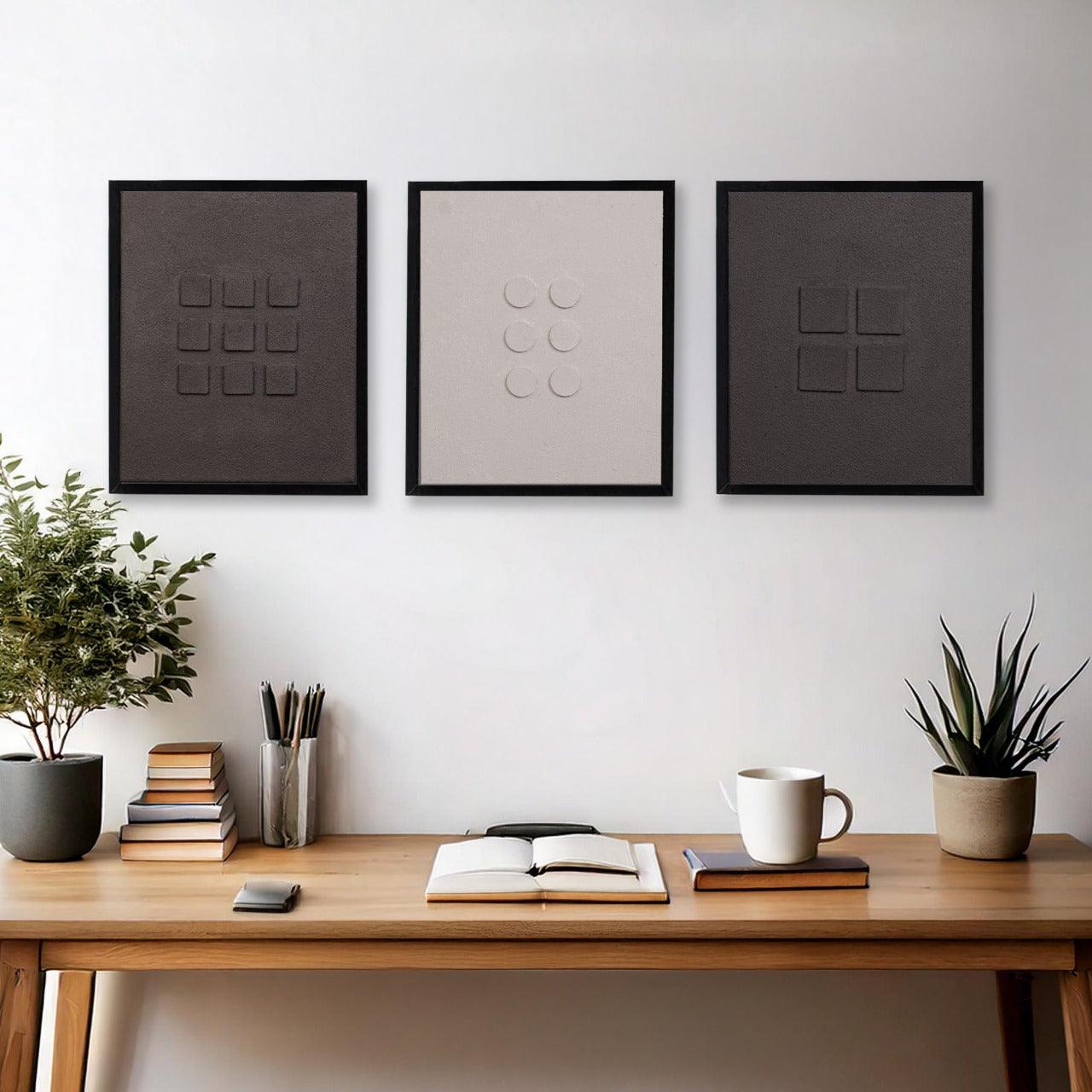 Quiet Geometry Modern Artwork