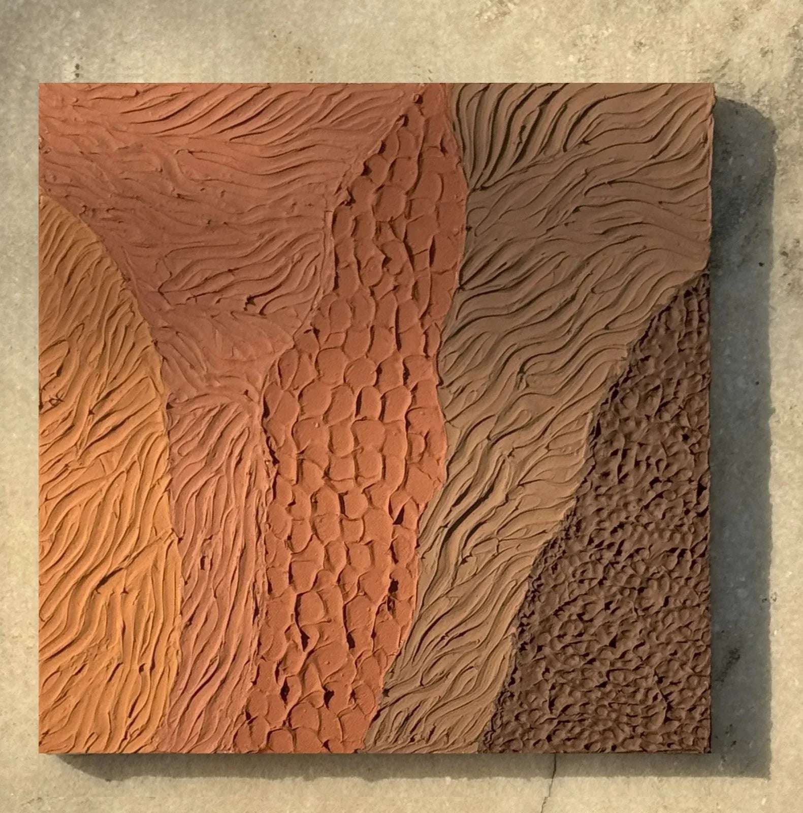 Layered Landscape Abstract Wall Art I