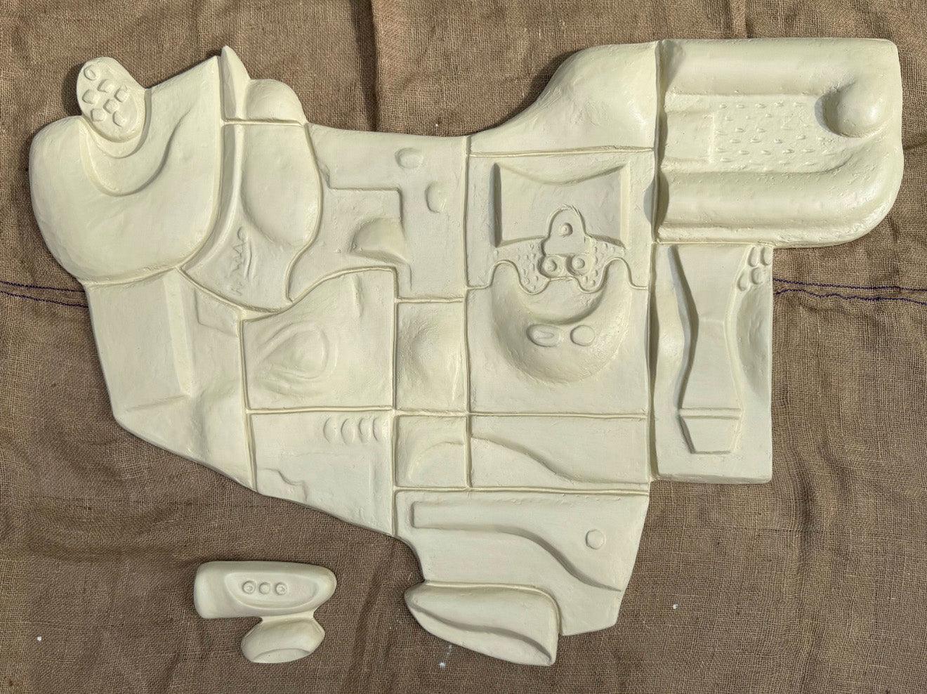 Desert Mirage Abstract Wall Art