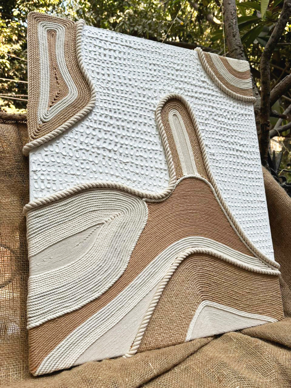 Threaded Currents II for Home Decor