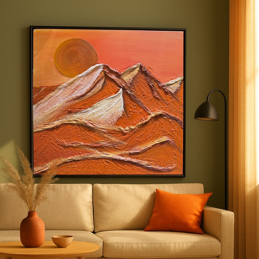 Textures of Dawn Unique Wall Art