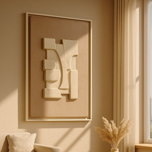 Muted Motion Abstract Wall Decor Art