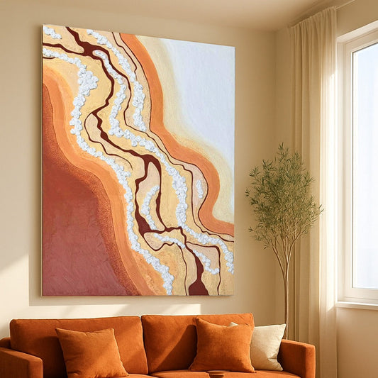 Aerial Landscape Texture Wall Art Decor