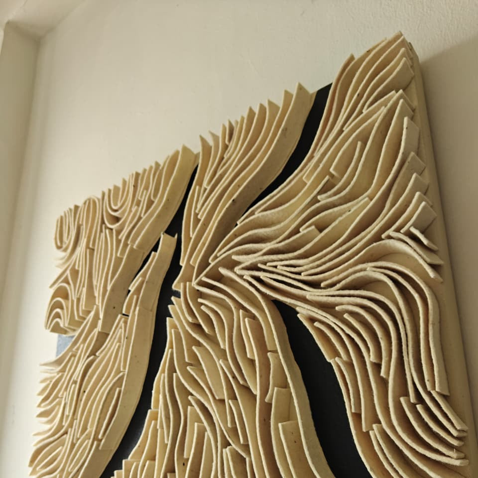 Felted Forms III Handcrafted Wool Art