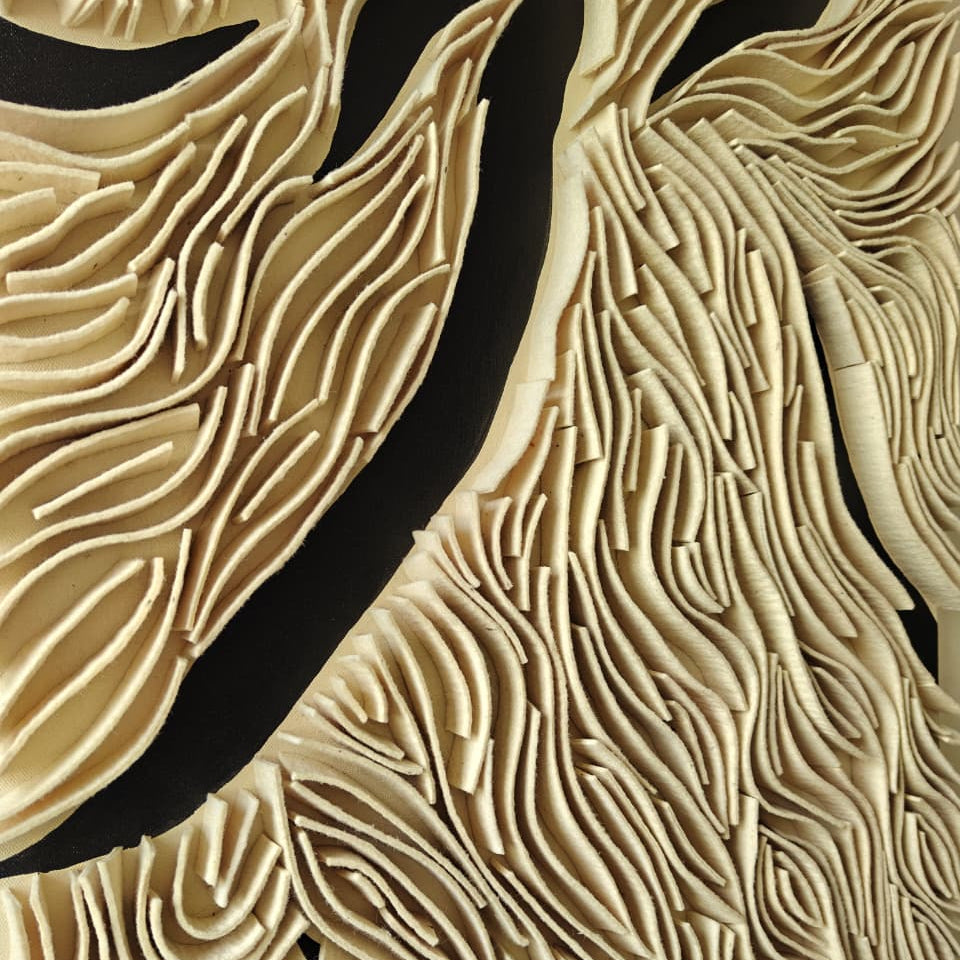 Felted Forms III Handcrafted Wool Art