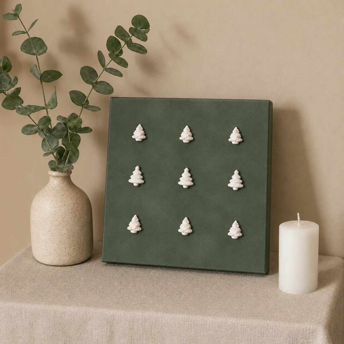 Silent Pines | Christmas Art