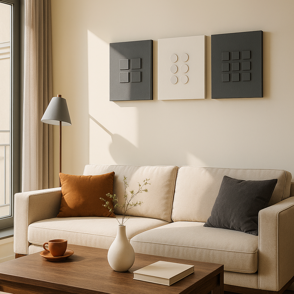 Quiet Geometry Modern Artwork