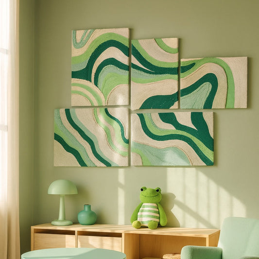 Woven Landscape Wall Art Decor