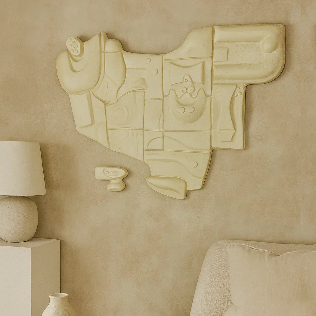 Desert Mirage Abstract Wall Art