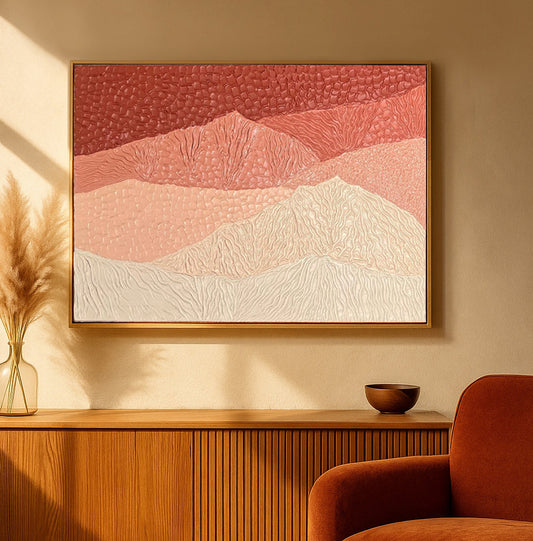 Layered Landscape Abstract Wall Art II