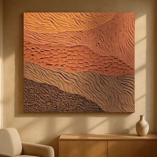 Layered Landscape Abstract Wall Art I