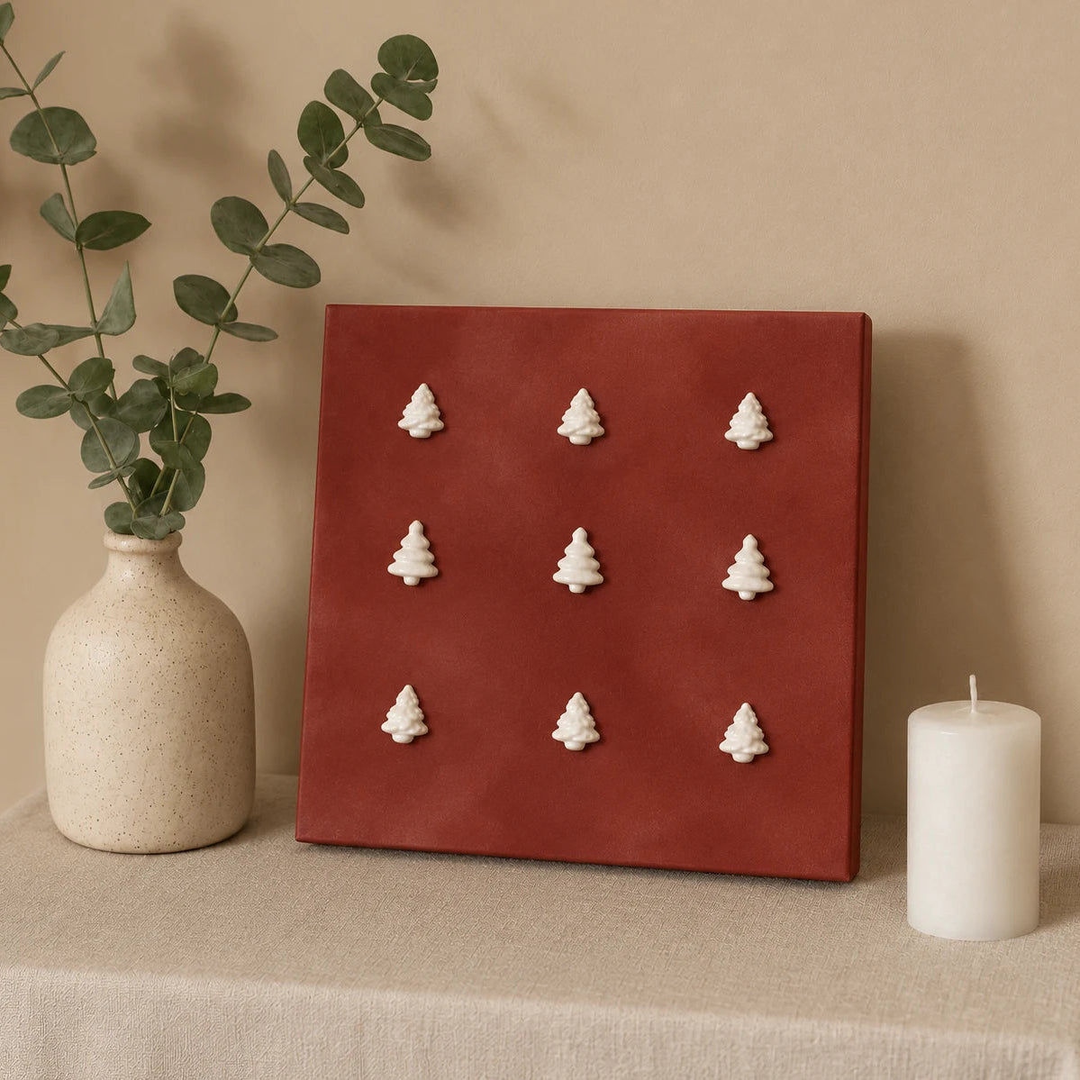 Silent Pines | Christmas Art